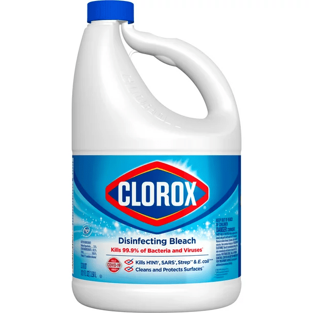 clean washing machine by bleach