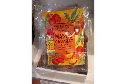 Torkad mango Carabao
