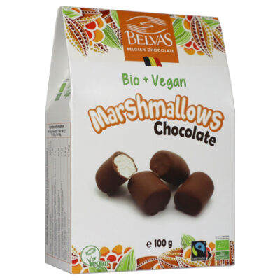 Marshmallows med choklad, vegan