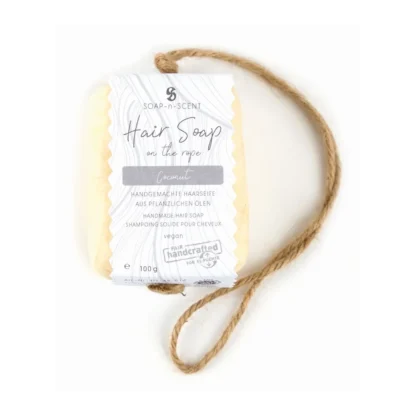 Hårtvål soap on the rope kokos