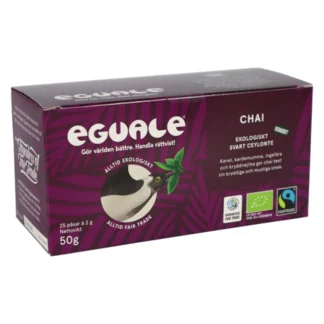 Eguale Svart Chai påste Ekologiskt