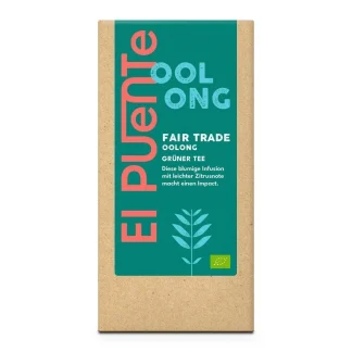 Fair Trade ekologiskt grönt Oolong te