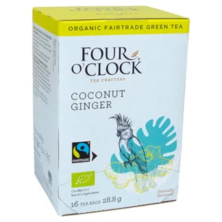 Four O'Clock tepåsar kokos/ingefära