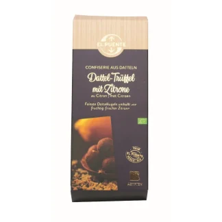 Dadeltryffel med citron 120g