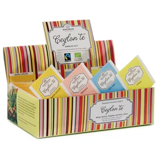 Ceylonte i displaybox 4 x 25 påsar
