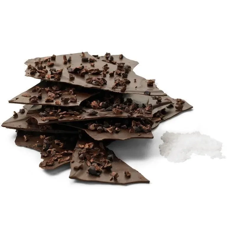Seglad mörk choklad 70% kakaonibs havssalt Eko