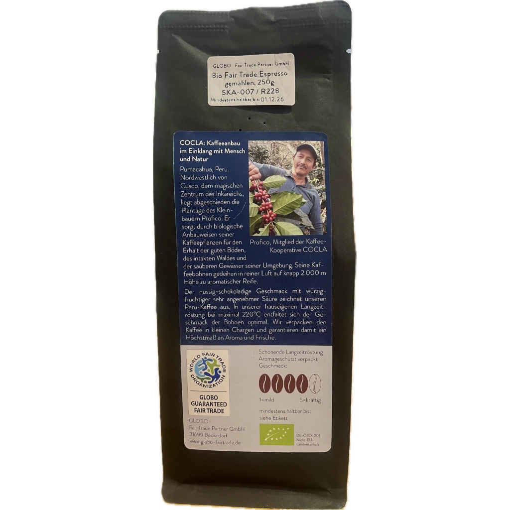 Uppsala Espresso malet 250 g