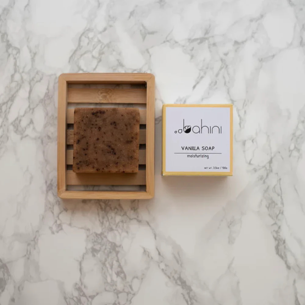 Bahini tvål vanilj 100g