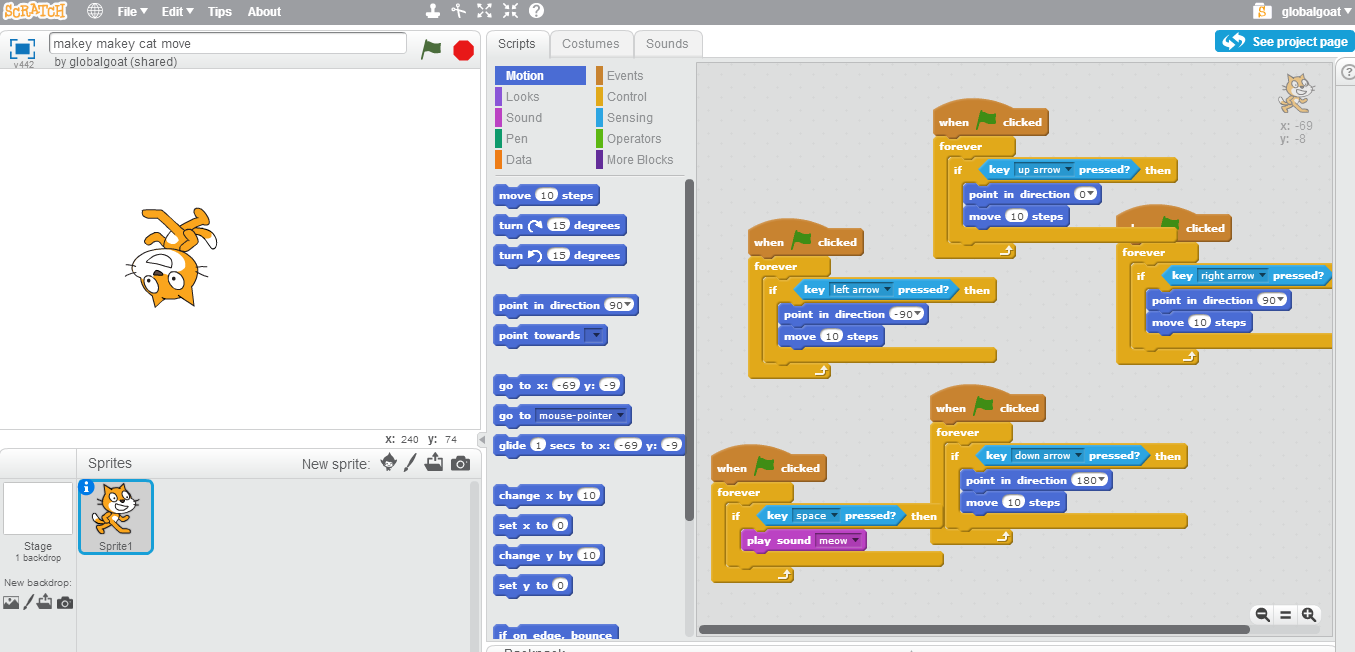 scratch makey makey