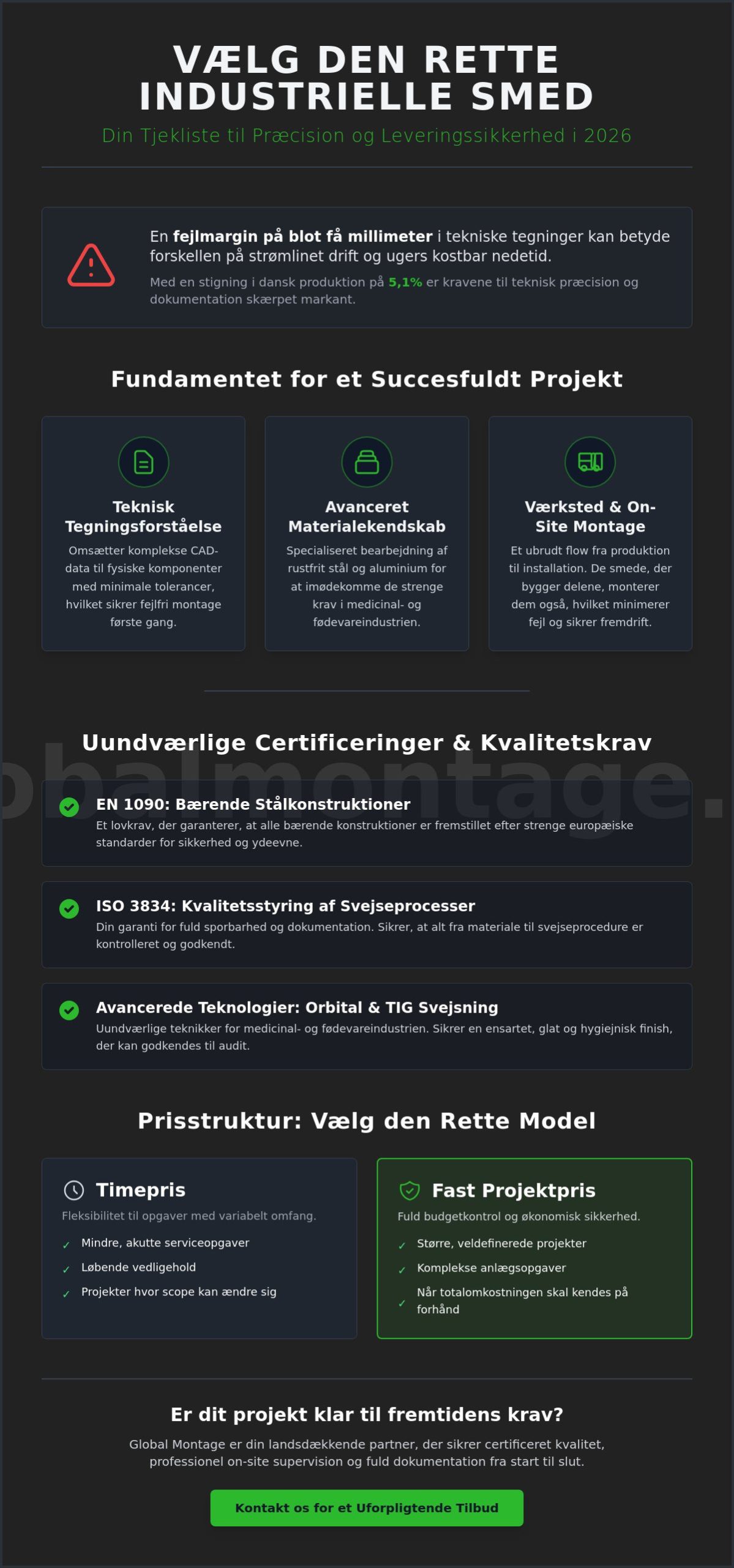 Industriel klejnsmed: Din guide til valg af teknisk partner i 2026