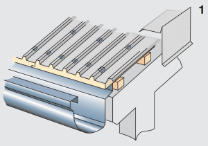 Application of insulated panels civil roofs