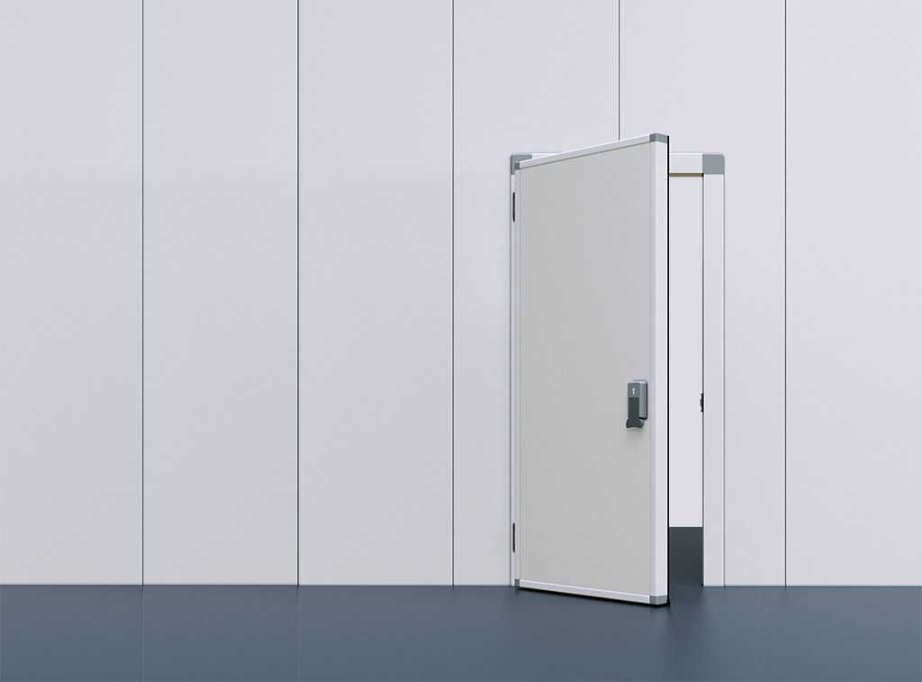 New modular cold - room and cold - room door at Refriaméricas 2019, Puerta de Cámara Fría SMART