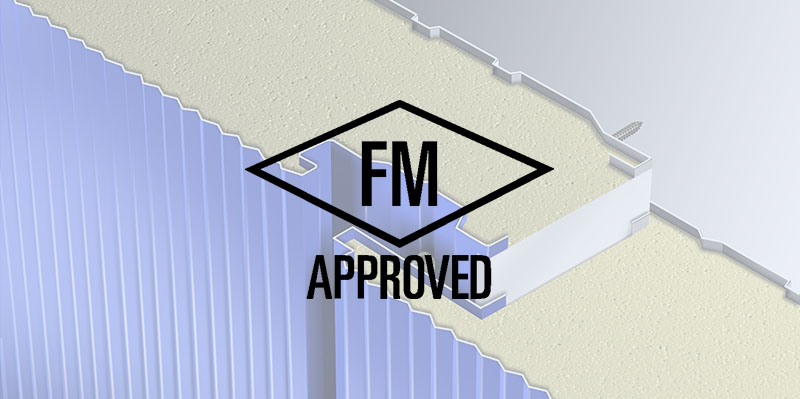 fm approved insulated metal panels, panneaux métalliques isolants FM