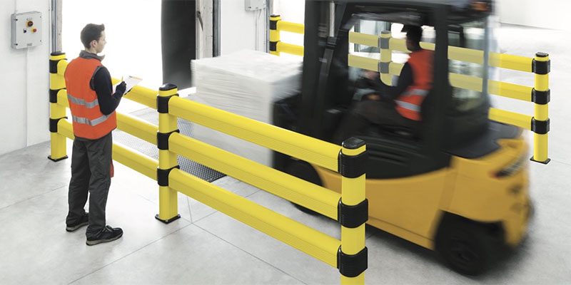 function of a pedestrian barrier