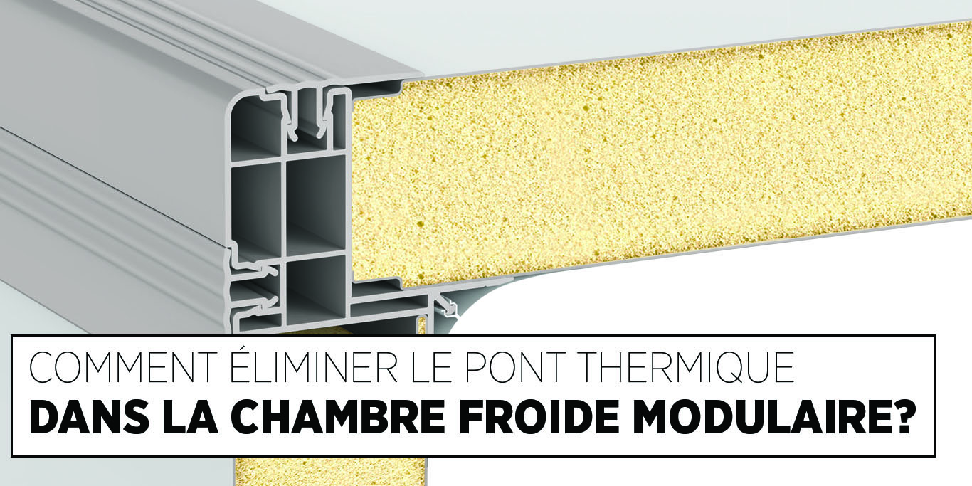 Le Pont Thermique Dans Une Chambre Froide, Fixations en nylon