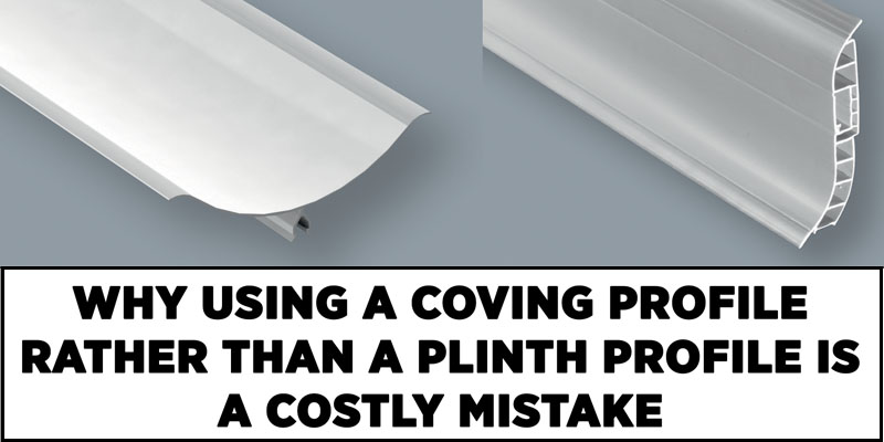 coving profile. plinth profile