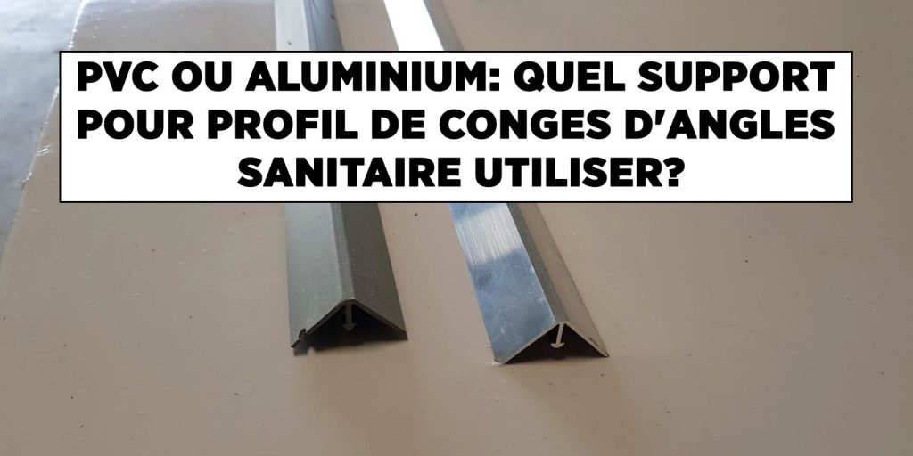 SUPPORT POUR PROFIL DE CONGES D'ANGLES SANITAIRE