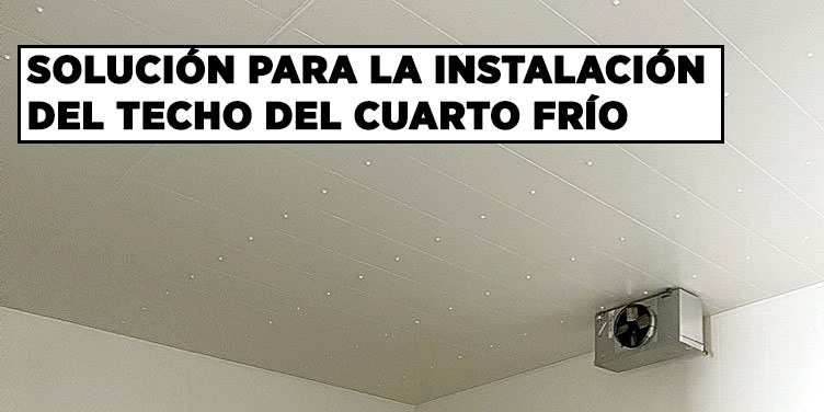 Solución Para la Instalación del Techo de la Cámara Frigorífica