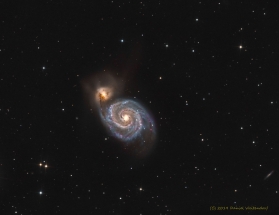 Messier M51 Whirlpool Galaxy