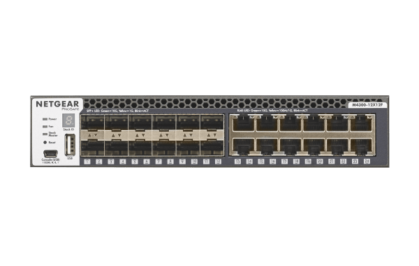 M4300-12X12F MANAGED SWITCH front