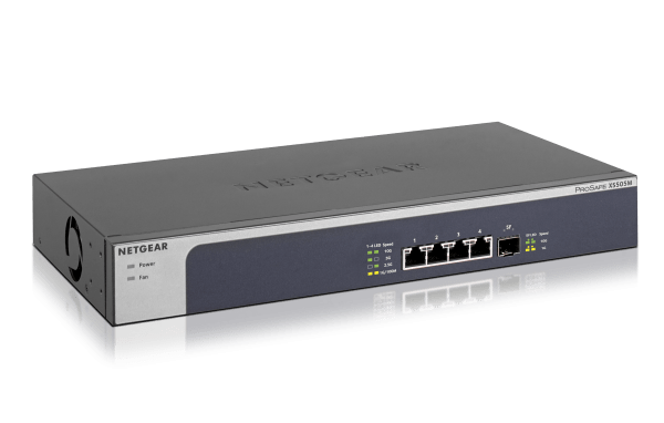 Netgear XS505M-100EUS unmanaged switch Hero