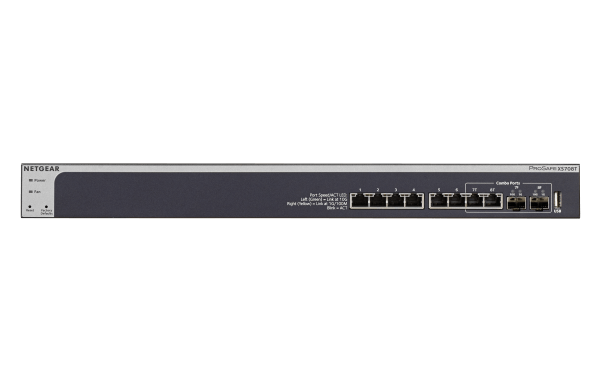 NETGEAR 8PT 10G Smart Managed Pro Switch Front
