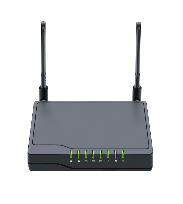 FWR8102 draadloze router - Front - van Flyingvoice