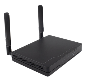 FWR7102 draadloze router - left - van Flyingvoice