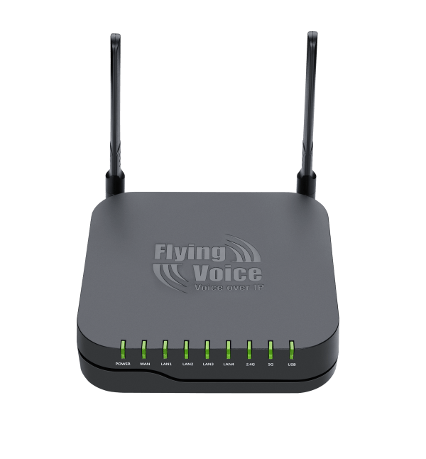 FPX9102H draadloze router- Front van Flyingvoice