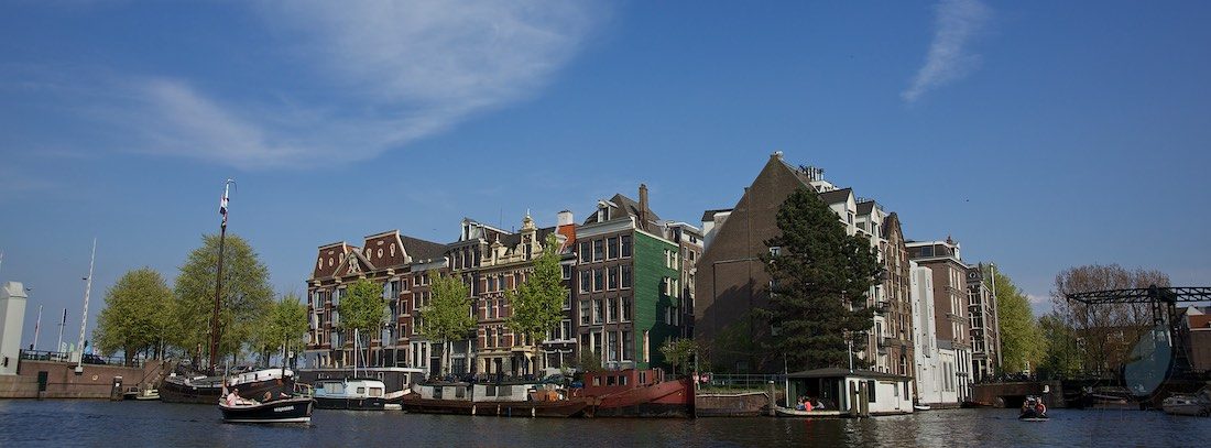 Amsterdam grachtenpanden binnenstad