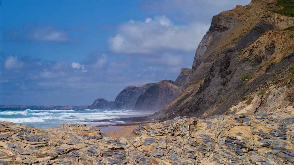 Woorden van geluk. Zuid-westkust van Portugal.