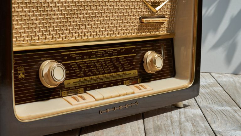 Oud radiotoestel