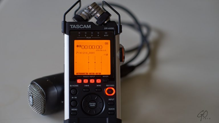 Audiorecorder met microfoon