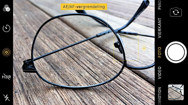 AF-AE-vergrendeling-smartphone als fotocamera