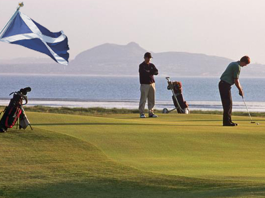 Linsk golf i Skottland Home of Golf