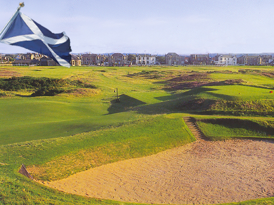 Golfresa till Skottland Prestwick