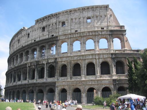 Golfresor till Rom, Parco de´ Medici, Collosseum
