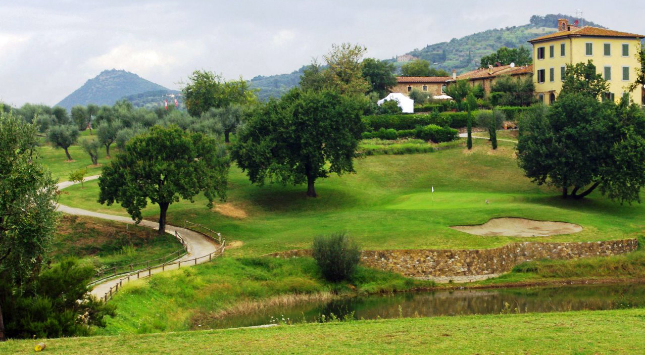 Golfresa till Montecatini i Toscana