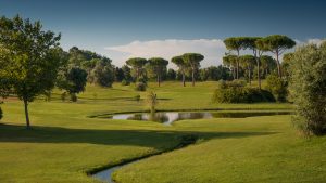 Golfresor till Rom, Parco de´ Medici, banan