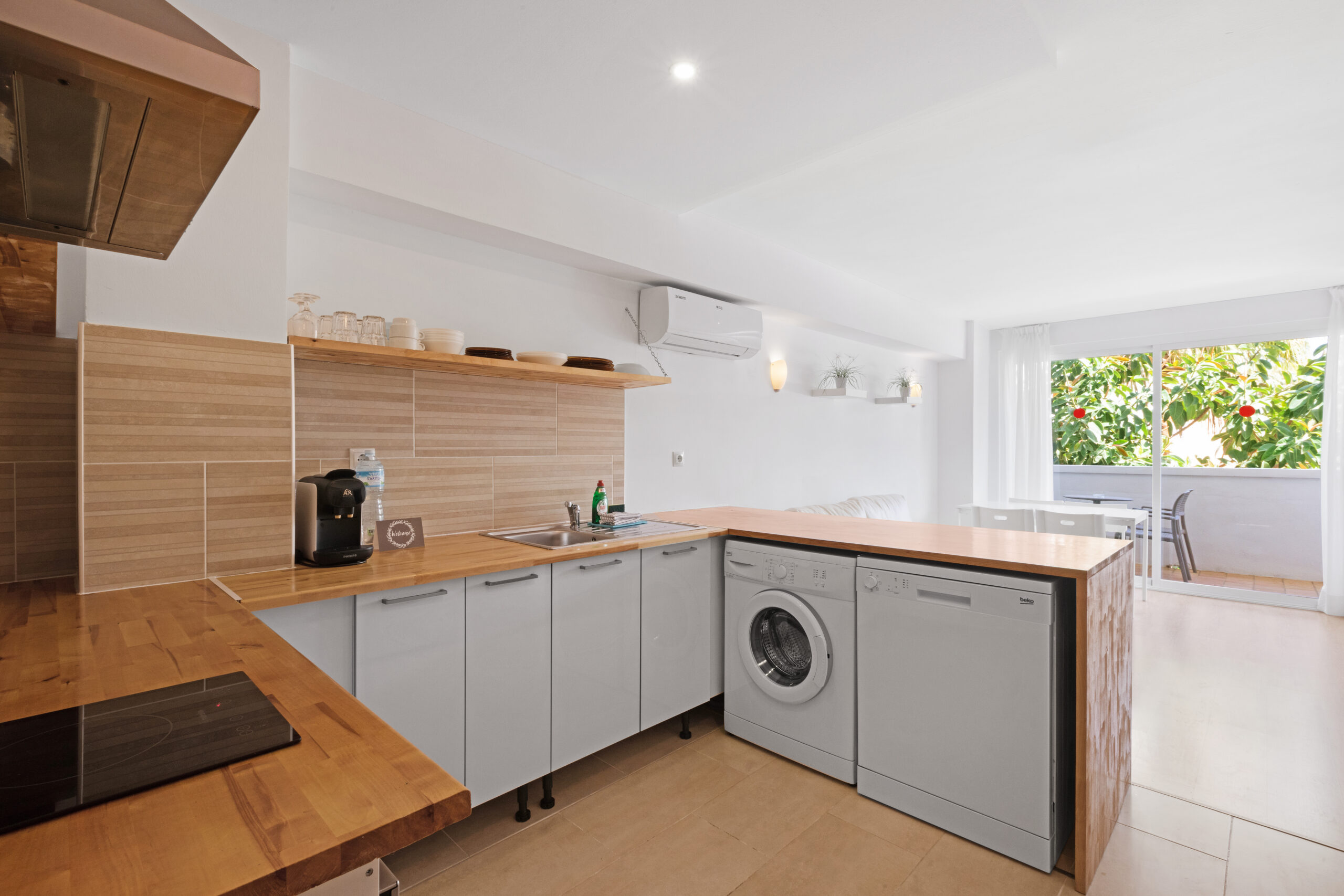 Apartementos Sureda kök