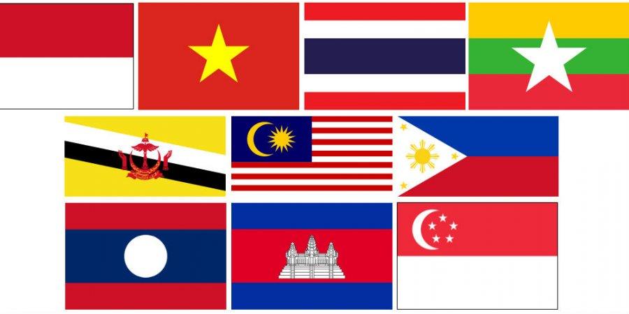 drapeaux asean