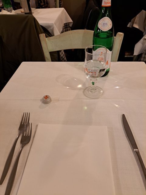 Table at Roma Sparita