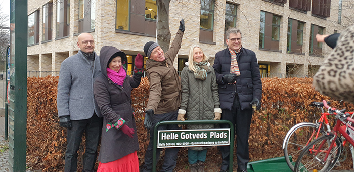 Den dag Helle Gotved fik sin plads