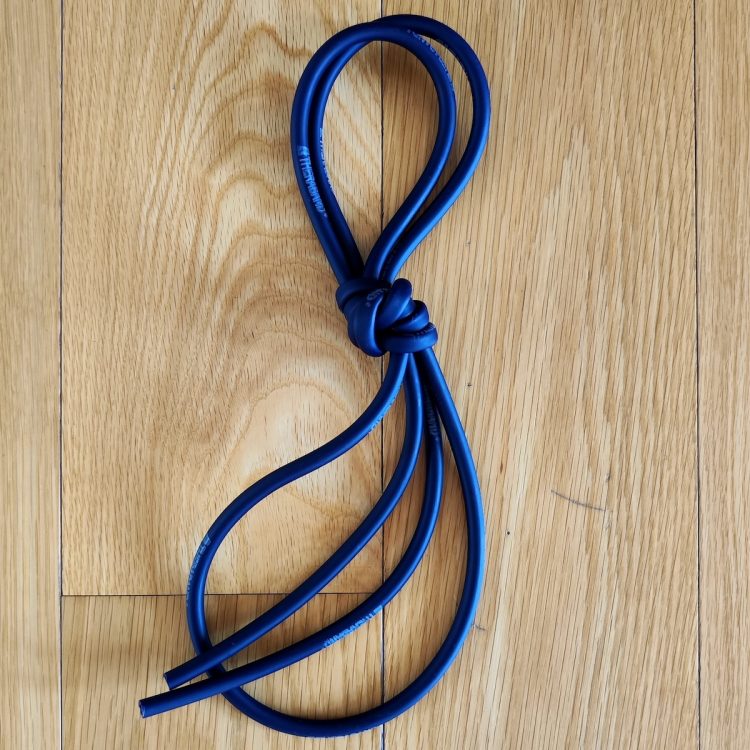 Thera-Band elastik "Medium" (blå) - cirka 240 cm.