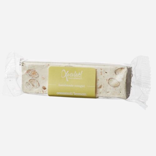 Fransk nougat med lime og kokos