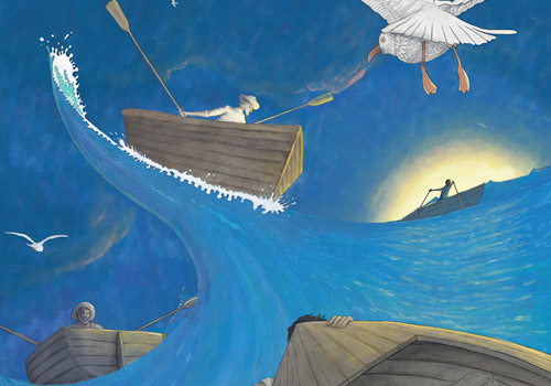 New illustration up: Rowing through Chaos