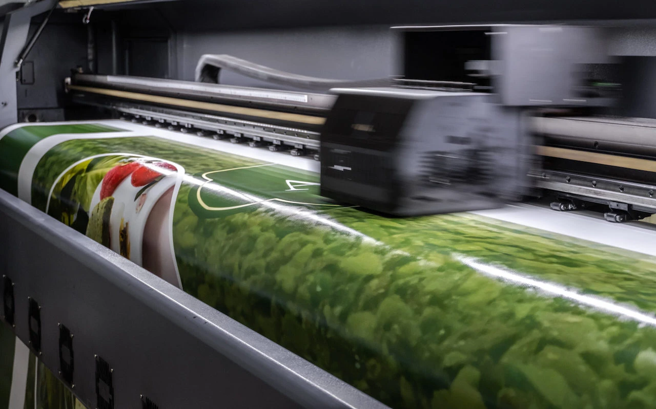 Grafo tryck som hjälper till att printa i malmö av en poster