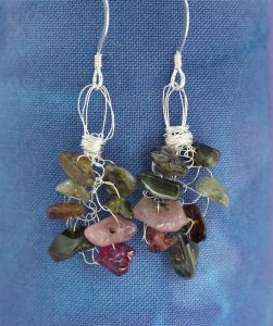 tourmaline_knitted_earrings