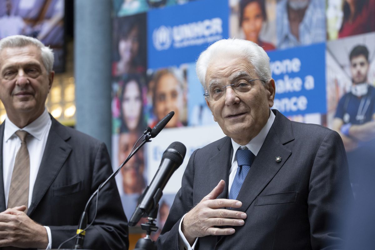 Mattarella in visita alla sede dell’UNHCR a Ginevra