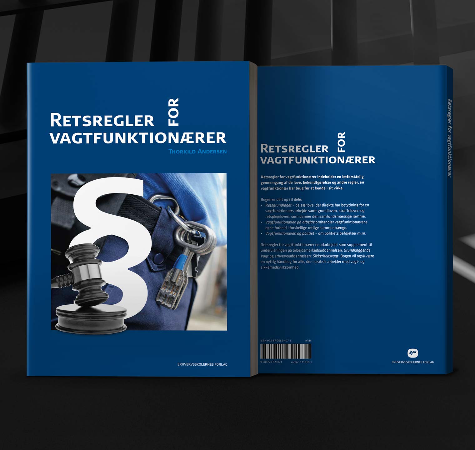 RETSREGLER FOR VAGTFUNKTIONÆRER - Design og sats: Omslag